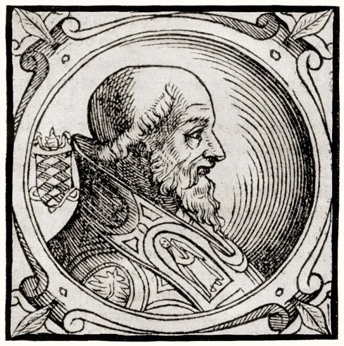 Framed Print : Pope Victor II, c. 1018 - 28 July 1057