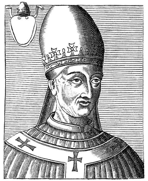 Framed Print : Pope Vigilius, historical illustration Framed Print : Pope Vigilius, historical illustration