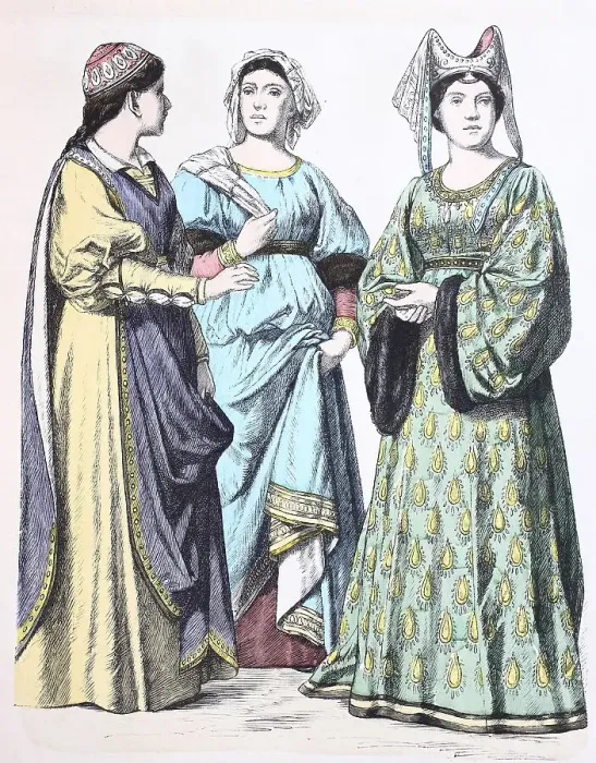 Framed Print : Popular traditional costume, clothing