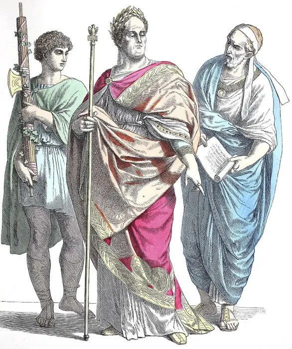 Framed Print : Popular traditional costume, Clothing