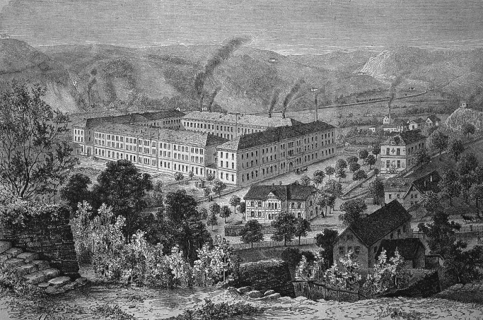 Framed Print : Porcelain factory in Meissen, Saxony