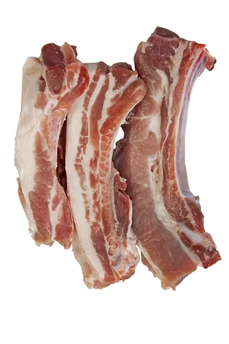 Framed Print : Pork ribs with clipping path