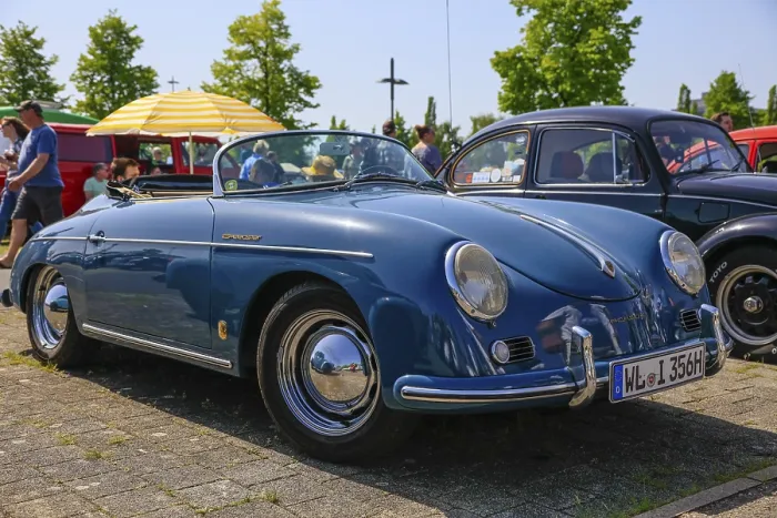 Framed Print : Porsche 356 1500 Super Cabriolet
