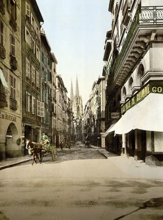 Framed Print : From Port Neuf, around 1890, Bayonne