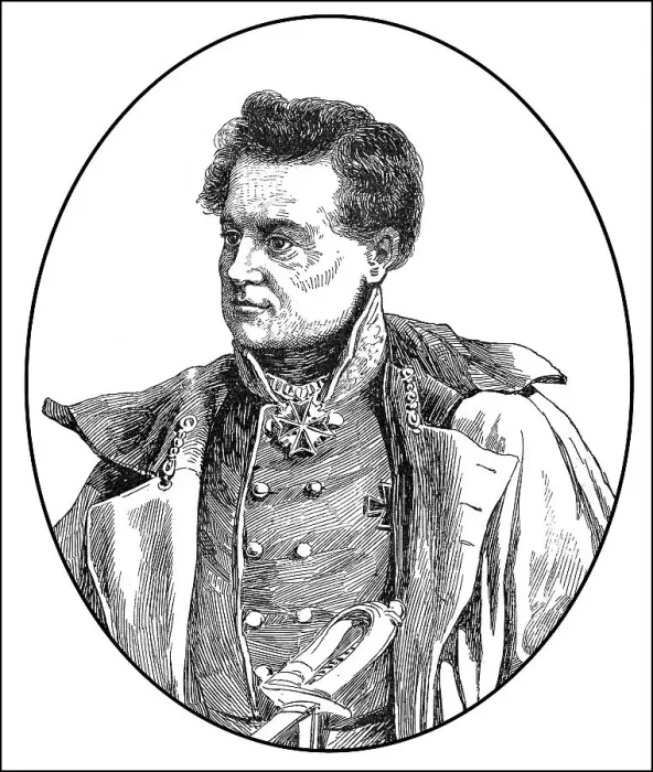 Framed Print : Portait of August Wilhelm Antonius Graf Neidhardt von Gneisenau