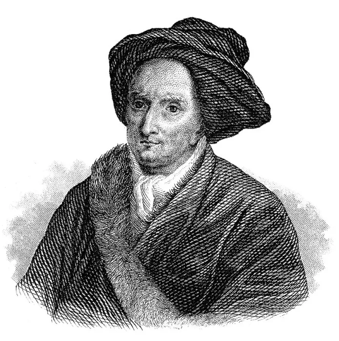 Framed Print : Portait of Bernard Le Bovier de Fontenelle or Bernard Le Bouyer de Fontenelle