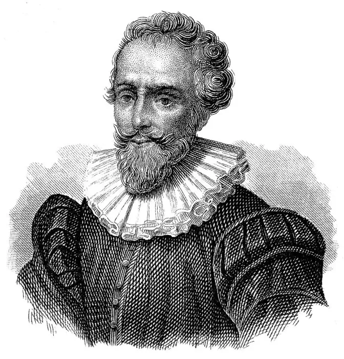 Framed Print : Portait of Francois de Malherbe