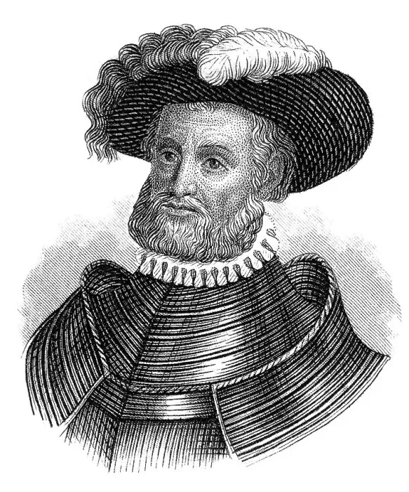 Framed Print : Portait of Georg von Frundsberg or Fronsberg or Freundsberg
