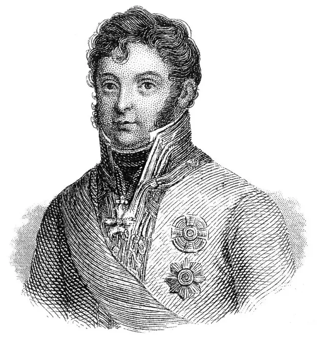 Framed Print : Portait of Karl Philipp Fuerst zu Schwarzenberg Framed Print : Portait of Karl Philipp Fuerst zu Schwarzenberg