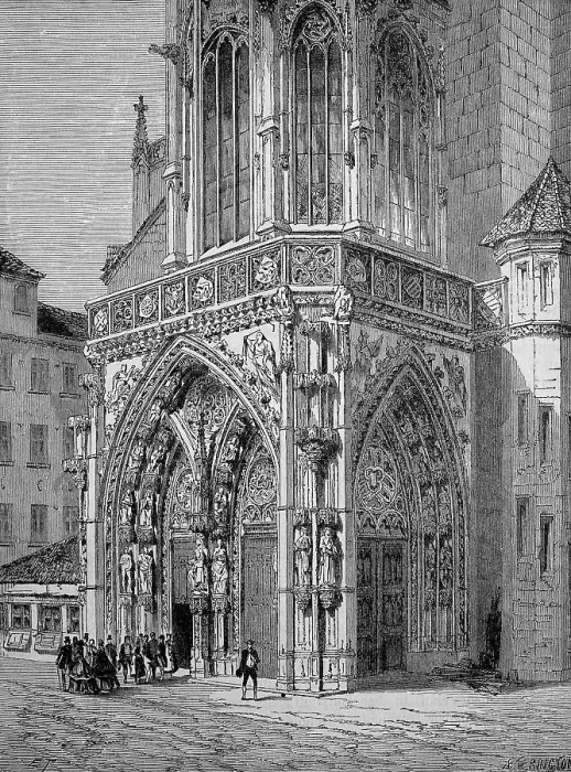 Framed Print : Portal of the Church of Our Lady in Nuremberg Framed Print : Portal of the Church of Our Lady in Nuremberg