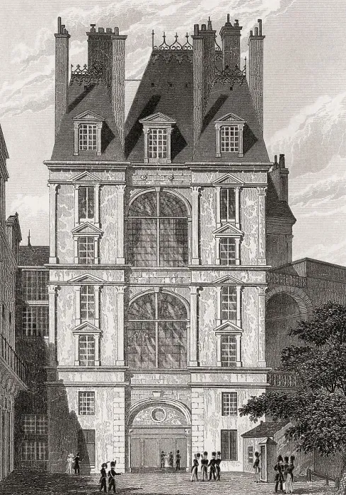 Framed Print : The Porte Doree, Chateau de Fontainebleau Framed Print : The Porte Doree, Chateau de Fontainebleau