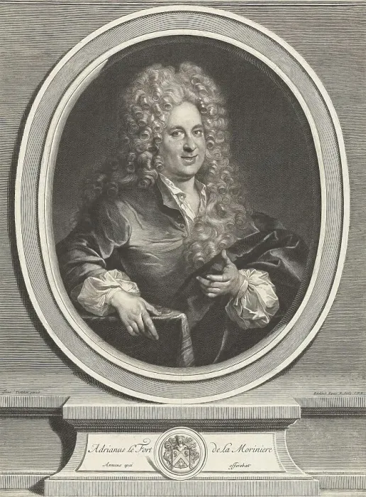Framed Print : Portrait of Adrien Lefort de la Moriniere Framed Print : Portrait of Adrien Lefort de la Moriniere
