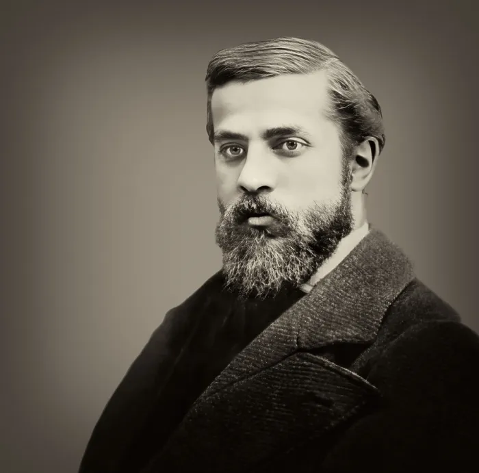 Framed Print : Portrait of Antoni Gaudi i Cornet Framed Print : Portrait of Antoni Gaudi i Cornet