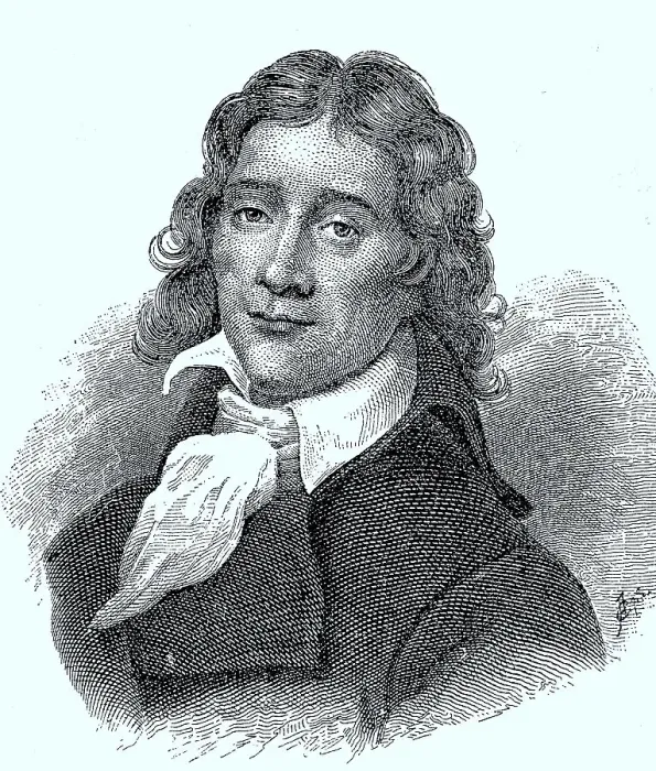 Framed Print : Portrait of Benoit Camille Desmoulins