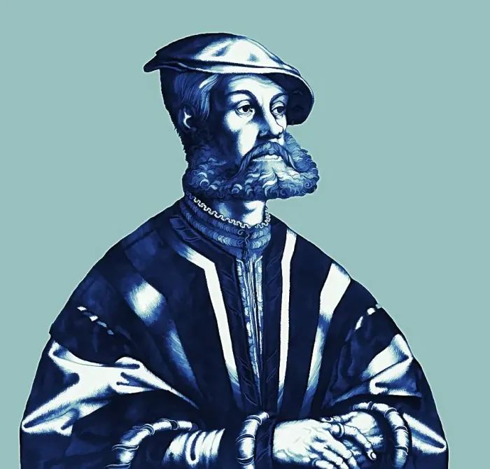 Framed Print : Portrait of Bernhard Knipperdolling, c Framed Print : Portrait of Bernhard Knipperdolling, c