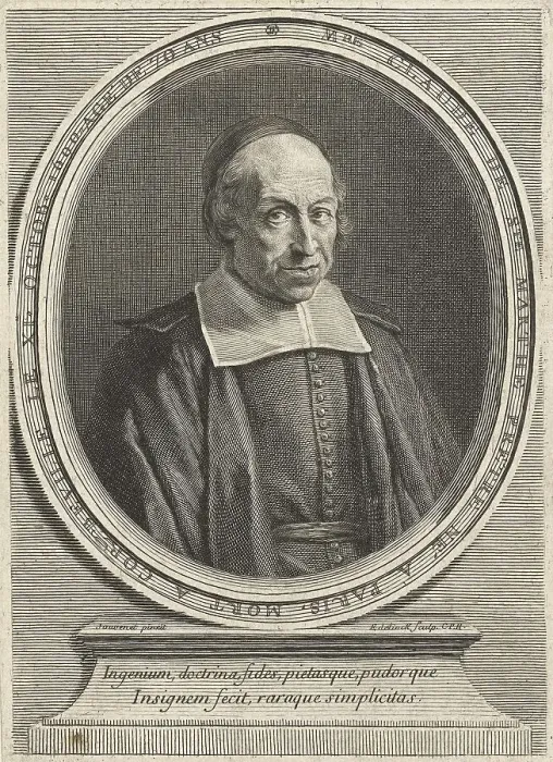 Framed Print : Portrait of Claude de Sainte-Marthe