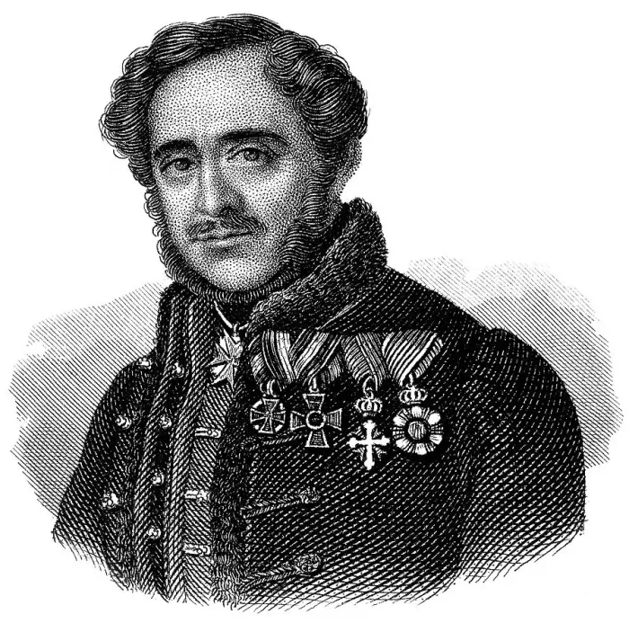 Framed Print : Portrait of Count Istvan Szechenyi de Sarvar-FelsOEvidek Framed Print : Portrait of Count Istvan Szechenyi de Sarvar-FelsOEvidek