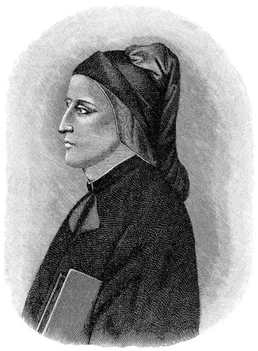 Framed Print : Portrait of Dante Alighieri, 1265 - 1321 Framed Print : Portrait of Dante Alighieri, 1265 - 1321