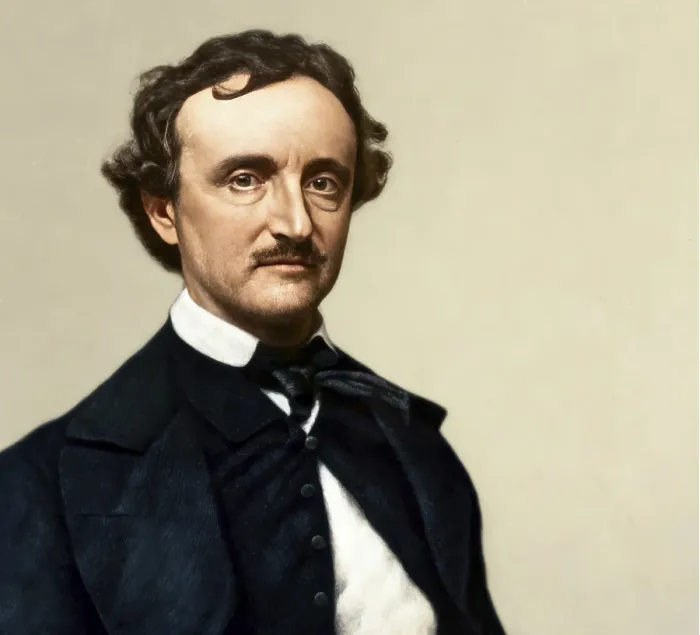 Framed Print : Portrait of Edgar Allan Poe, 1809 - 1849 Framed Print : Portrait of Edgar Allan Poe, 1809 - 1849