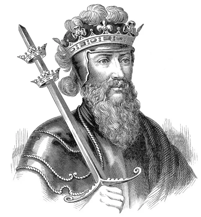 Framed Print : Portrait of Edward III, 1312 - 1377 Framed Print : Portrait of Edward III, 1312 - 1377