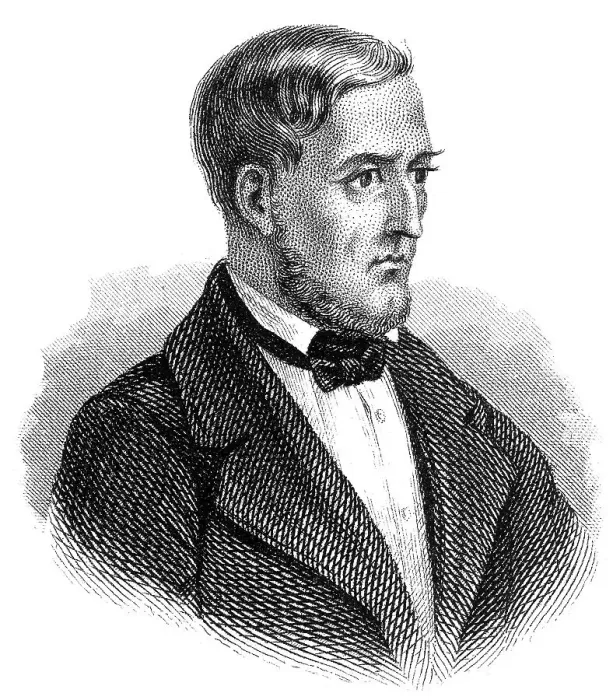 Framed Print : Portrait of Ferdinand Wolf, 1796 - 1866