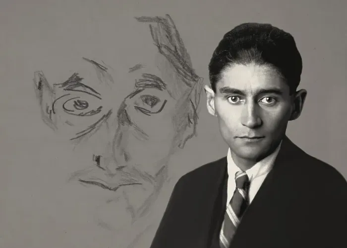 Framed Print : Portrait of Franz Kafka, 1883 - 1924 Framed Print : Portrait of Franz Kafka, 1883 - 1924