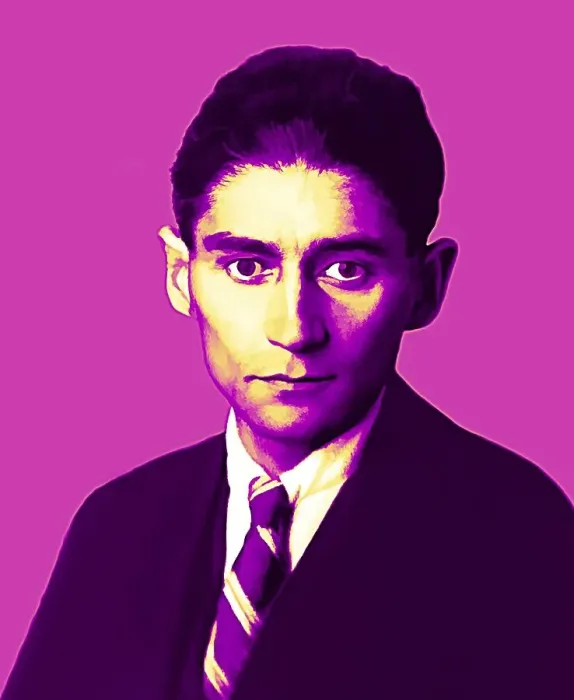 Framed Print : Portrait of Franz Kafka, 1883 - 1924
