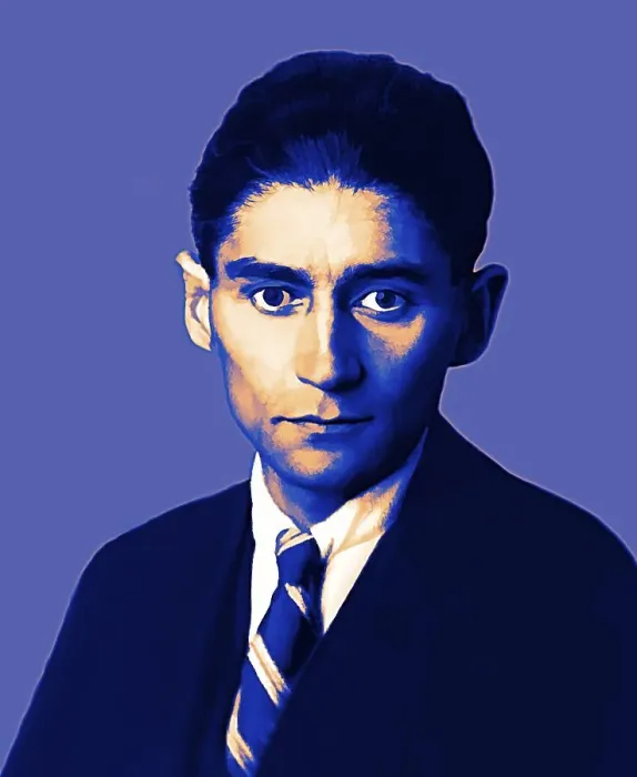 Framed Print : Portrait of Franz Kafka, 1883 - 1924
