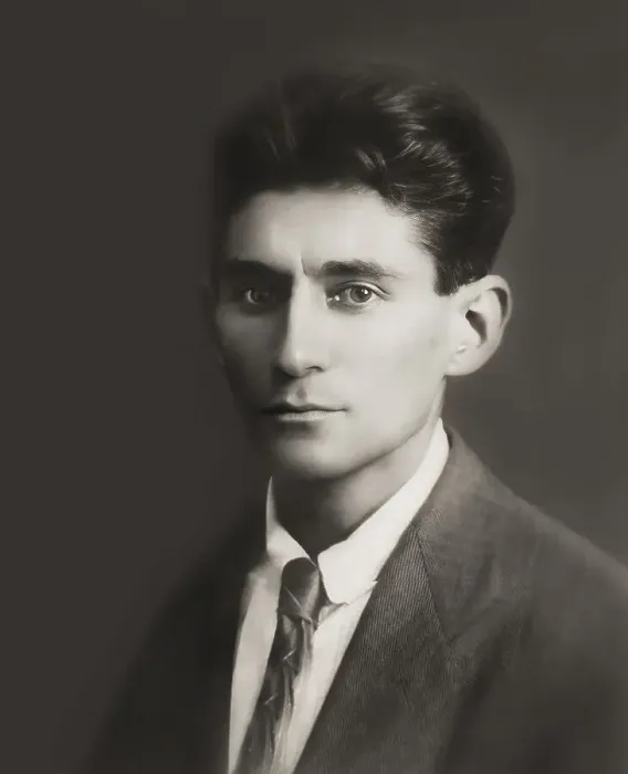 Framed Print : Portrait of Franz Kafka, 1883 - 1924