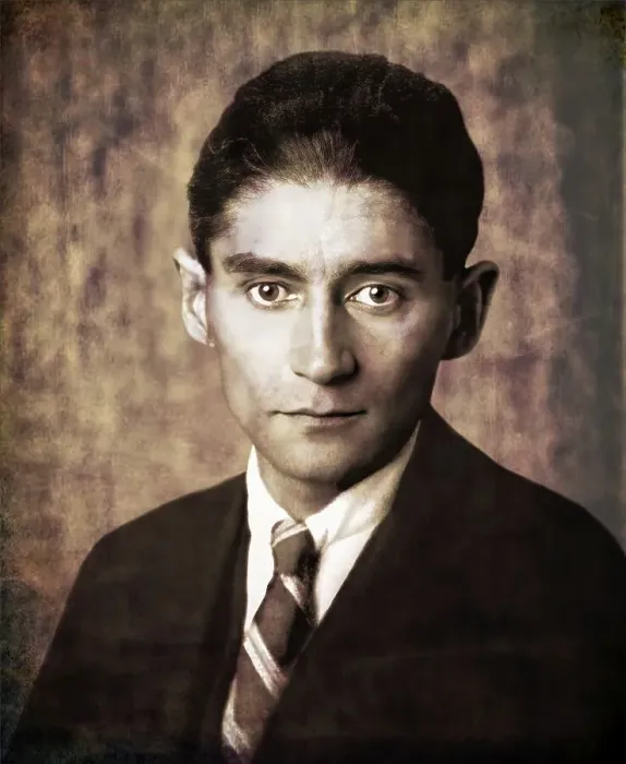 Framed Print : Portrait of Franz Kafka, 1883 - 1924 Framed Print : Portrait of Franz Kafka, 1883 - 1924