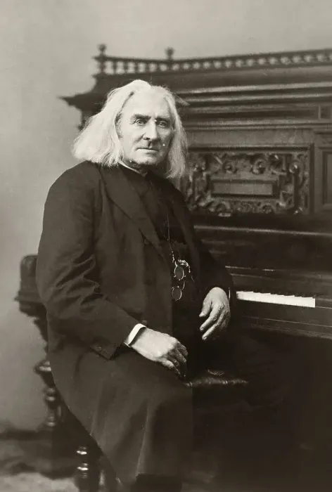 Framed Print : Portrait of Franz Liszt, 1811-1886