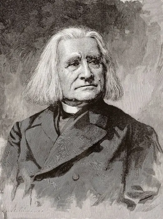 Framed Print : Portrait of Franz Liszt, 1811-1886 Framed Print : Portrait of Franz Liszt, 1811-1886