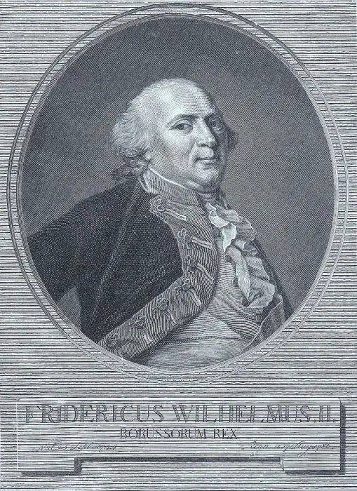 Framed Print : Portrait of Frederick William II 25 September 1744 Framed Print : Portrait of Frederick William II 25 September 1744
