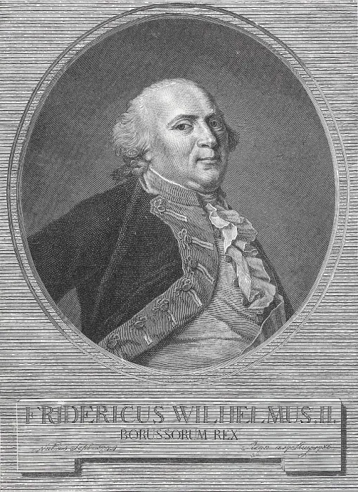 Framed Print : Portrait of Frederick William II Framed Print : Portrait of Frederick William II