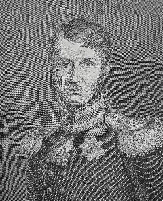 Framed Print : Portrait of Frederick William III