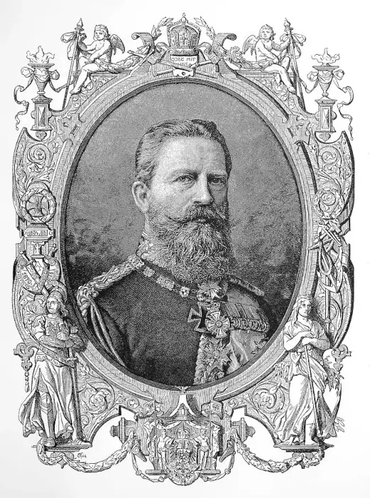 Framed Print : Portrait of Frederick William III