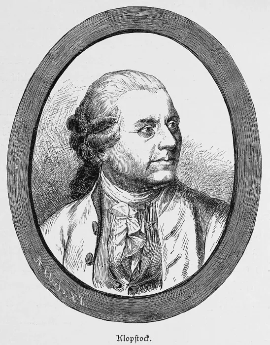 Framed Print : Portrait of Friedrich Gottlieb Klopstock Framed Print : Portrait of Friedrich Gottlieb Klopstock