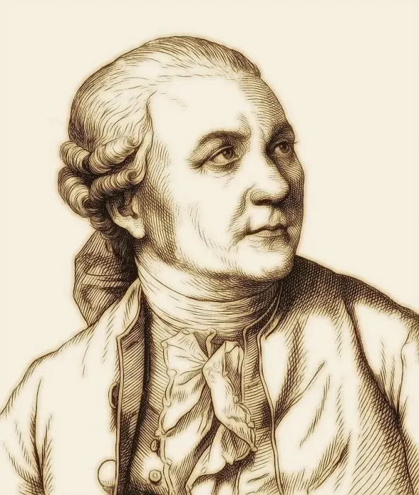 Framed Print : Portrait of Friedrich Gottlieb Klopstock