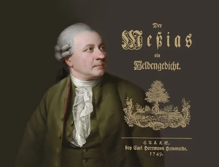 Framed Print : Portrait of Friedrich Gottlieb Klopstock Framed Print : Portrait of Friedrich Gottlieb Klopstock