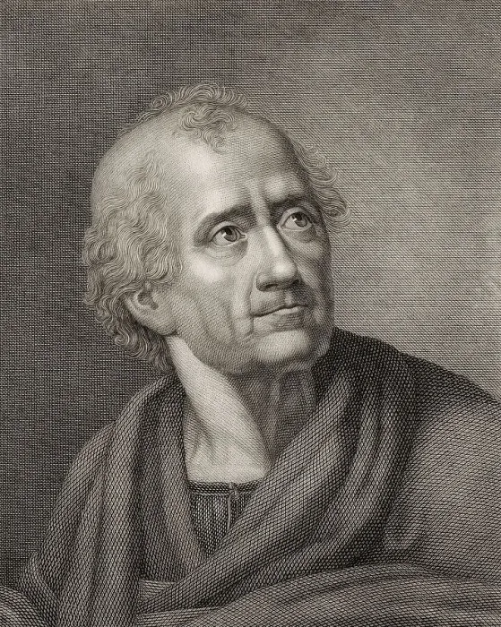 Framed Print : Portrait of Friedrich Gottlieb Klopstock Framed Print : Portrait of Friedrich Gottlieb Klopstock