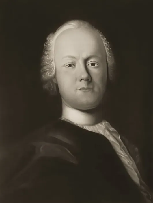 Framed Print : Portrait of Friedrich Gottlieb Klopstock
