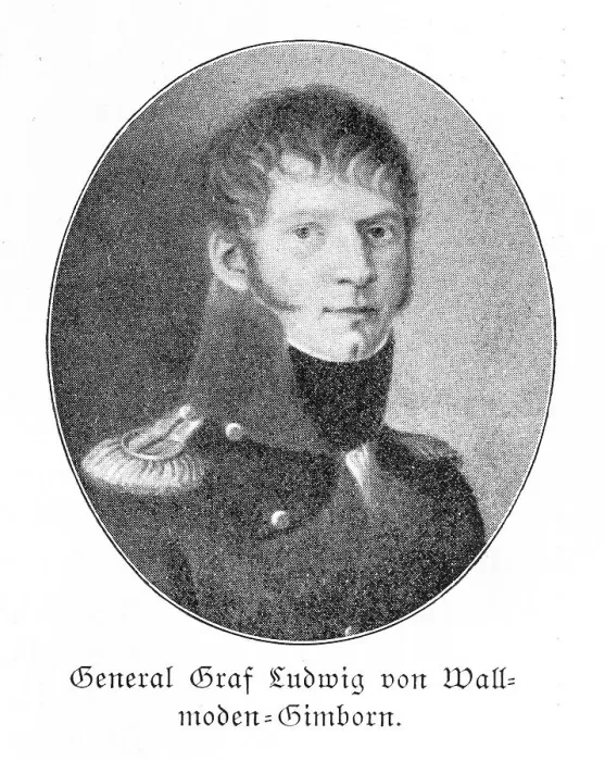 Framed Print : Portrait of General Count Ludwig von Wallmoden-Gimborn