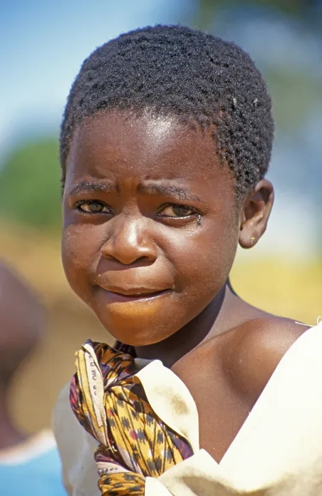 Framed Print : Portrait of a girl, Bwangu Mzimba Framed Print : Portrait of a girl, Bwangu Mzimba