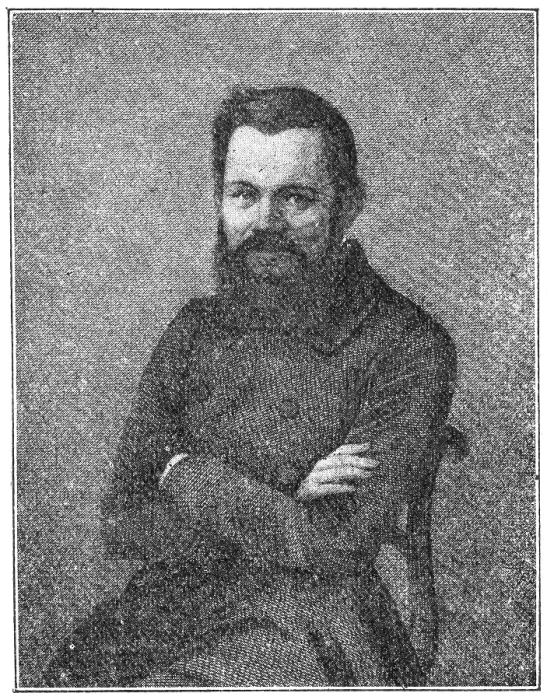 Framed Print : Portrait of Heinrich Laube - a German dramatist