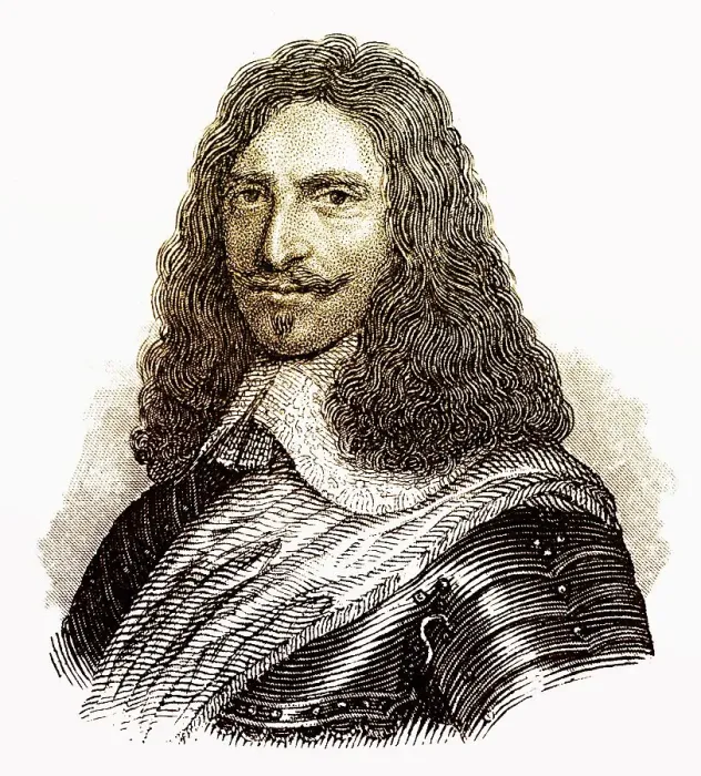 Framed Print : Portrait of Henri de la Tour d'Auvergne