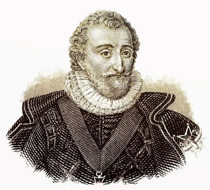 Framed Print : Portrait of Henry IV, 1553 - 1610 Framed Print : Portrait of Henry IV, 1553 - 1610
