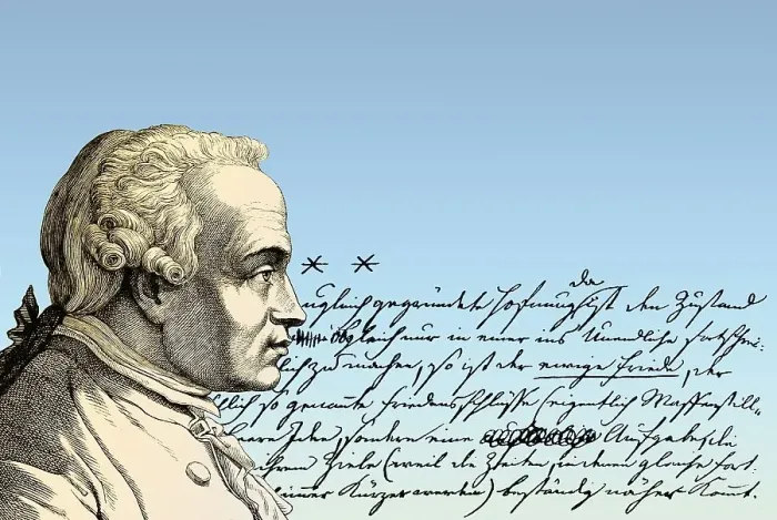 Framed Print : Portrait of Immanuel Kant, 1724 - 1804 Framed Print : Portrait of Immanuel Kant, 1724 - 1804