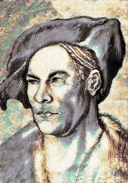 Framed Print : Portrait of Jakob Fugger, 1459