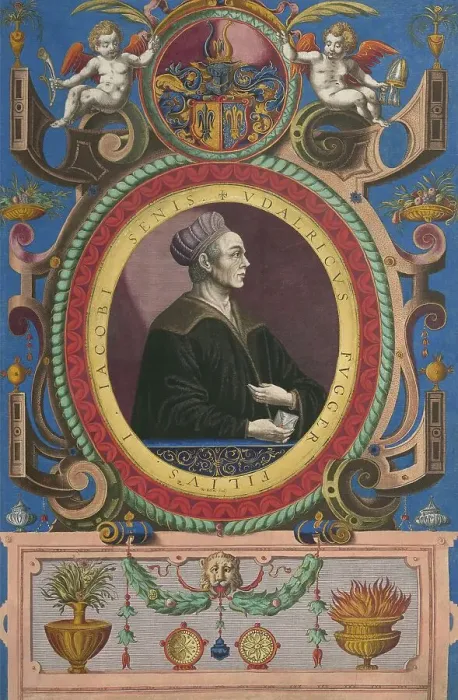 Framed Print : Portrait of Jakob Fugger, 1459