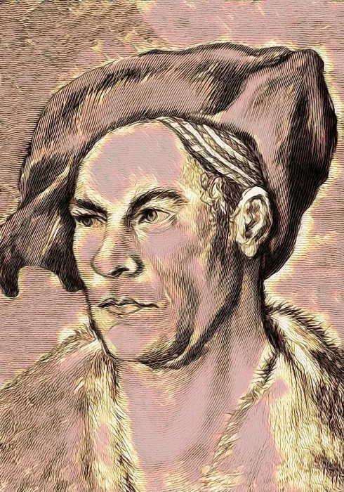 Framed Print : Portrait of Jakob Fugger, 1459
